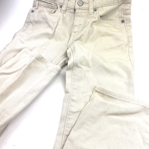 Girls Jeans Pants Size 8 Slim Straight Adjustable Waist Children Kids Old Navy - Picture 3 of 7